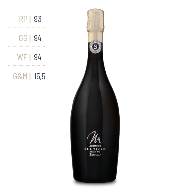 Champagne Soutiran - “Cuvée Millésimée 2018” Grand Cru Brut - Aop Champagne Grand Cru - 2018